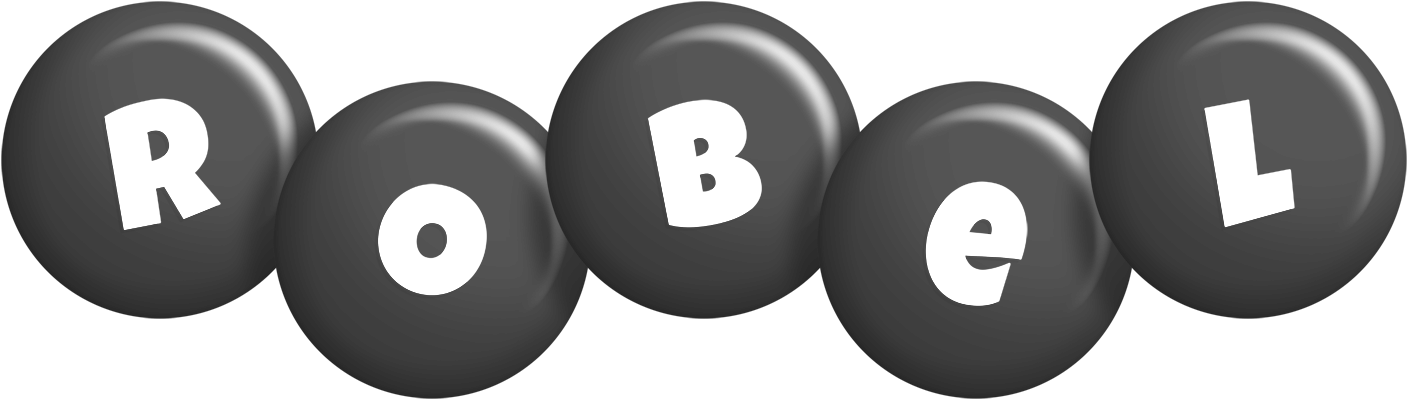 Robel candy-black logo