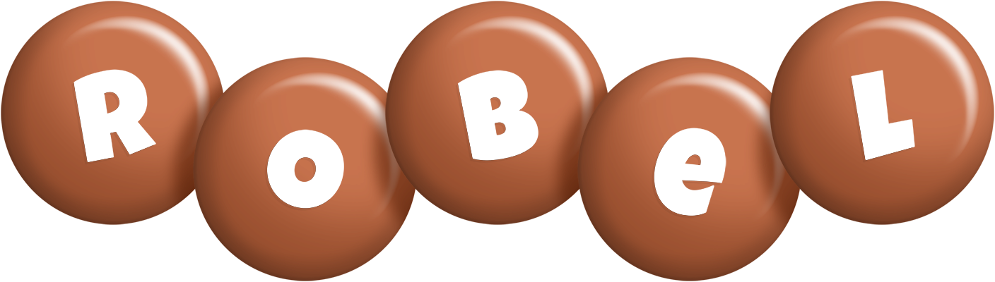 Robel candy-brown logo