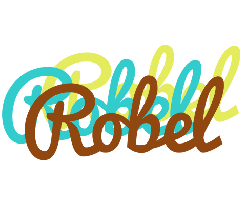 Robel cupcake logo