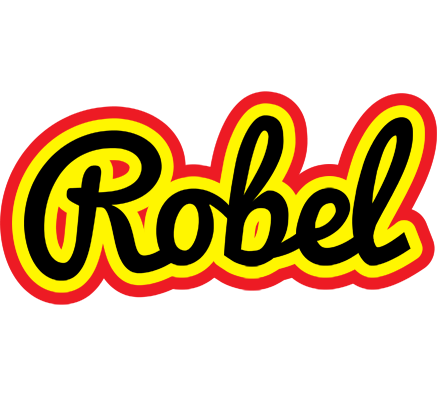 Robel flaming logo
