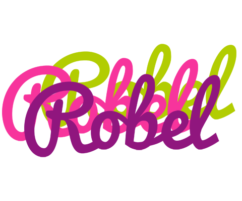 Robel flowers logo