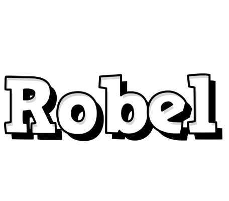 Robel snowing logo