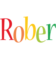 Rober birthday logo