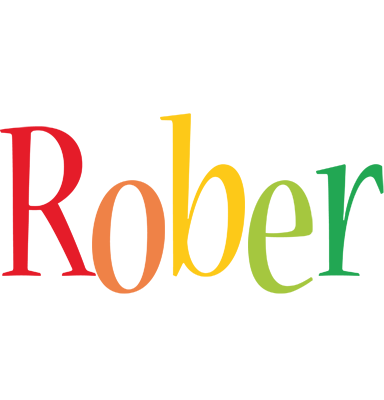 Rober birthday logo