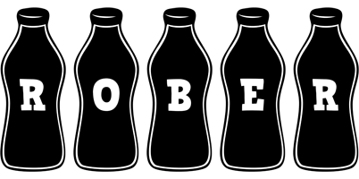 Rober bottle logo