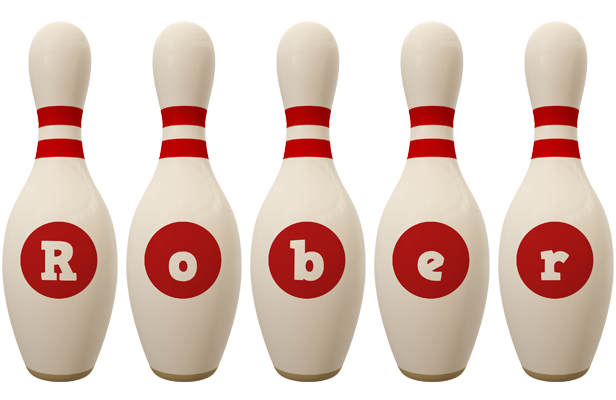 Rober bowling-pin logo