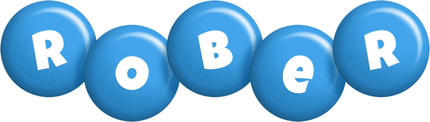 Rober candy-blue logo