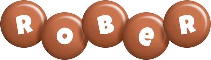 Rober candy-brown logo