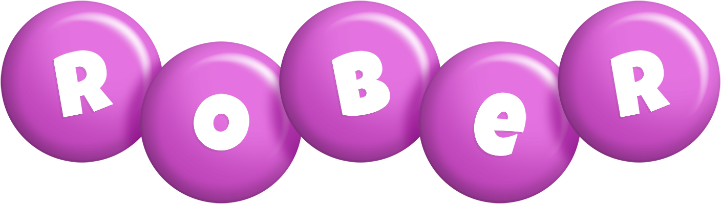 Rober candy-purple logo