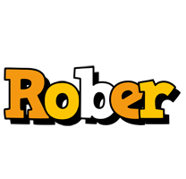 Rober cartoon logo