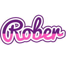 Rober cheerful logo