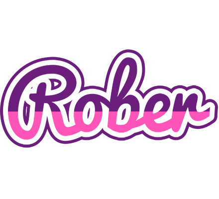 Rober cheerful logo