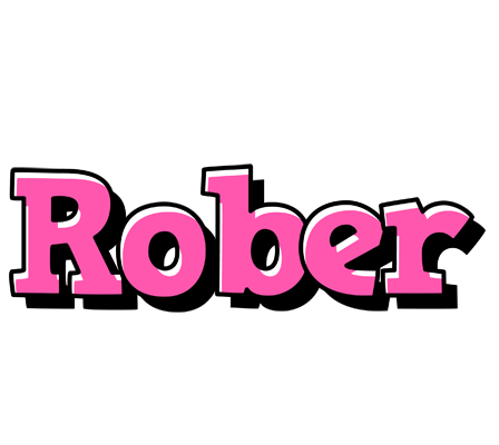 Rober girlish logo