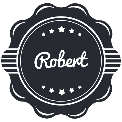 Robert badge logo