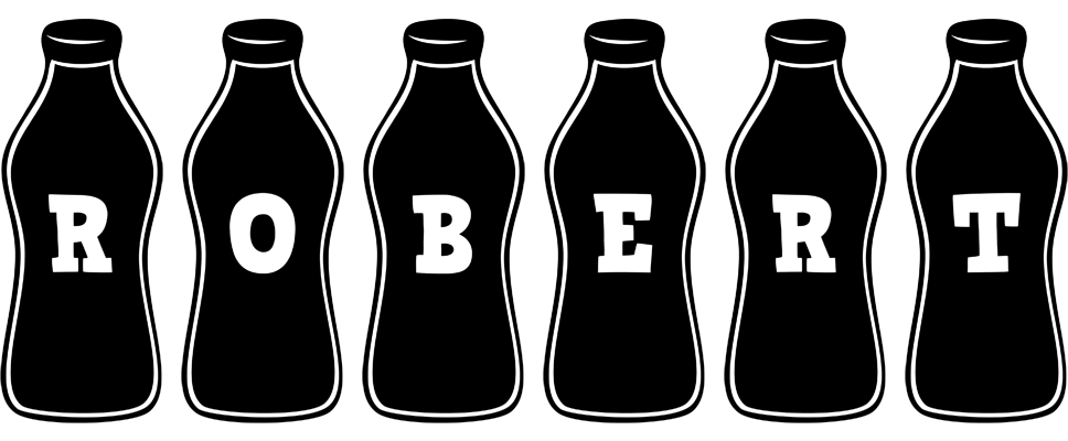Robert bottle logo