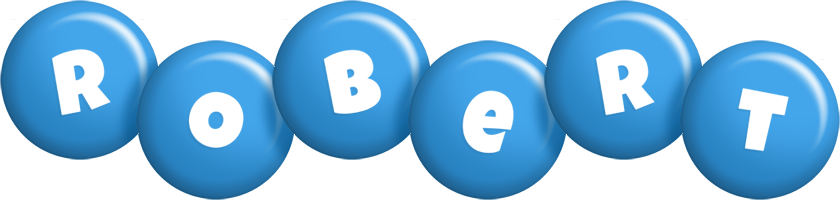 Robert candy-blue logo