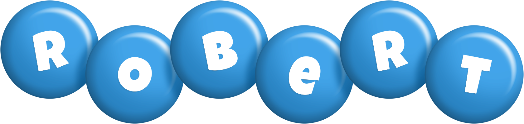 Robert candy-blue logo