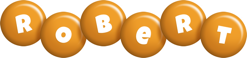 Robert candy-orange logo
