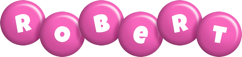 Robert candy-pink logo