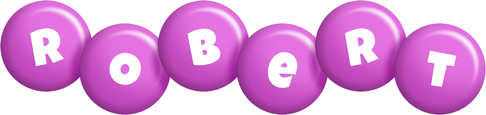 Robert candy-purple logo