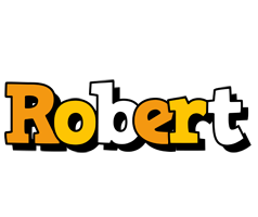 Robert cartoon logo