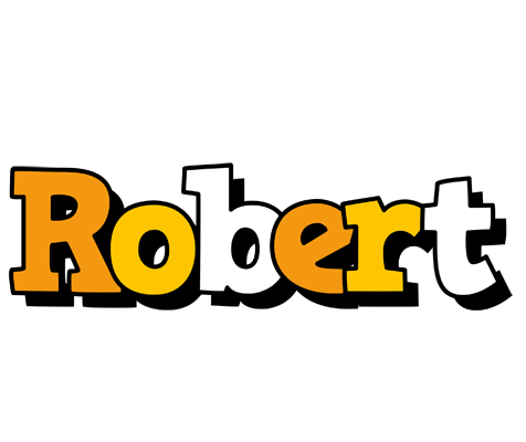Robert cartoon logo