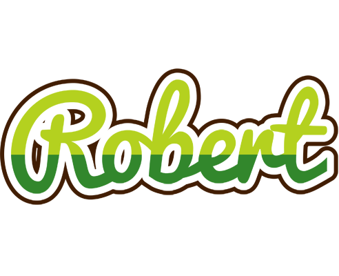 Robert golfing logo
