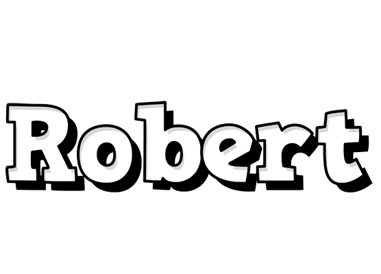 Robert snowing logo