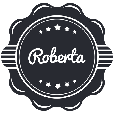 Roberta badge logo