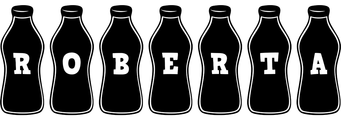Roberta bottle logo