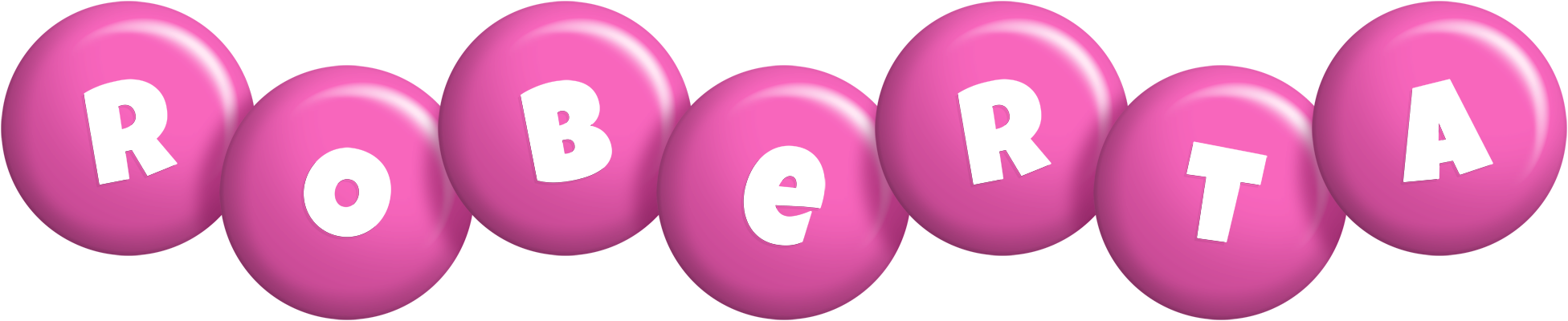 Roberta candy-pink logo
