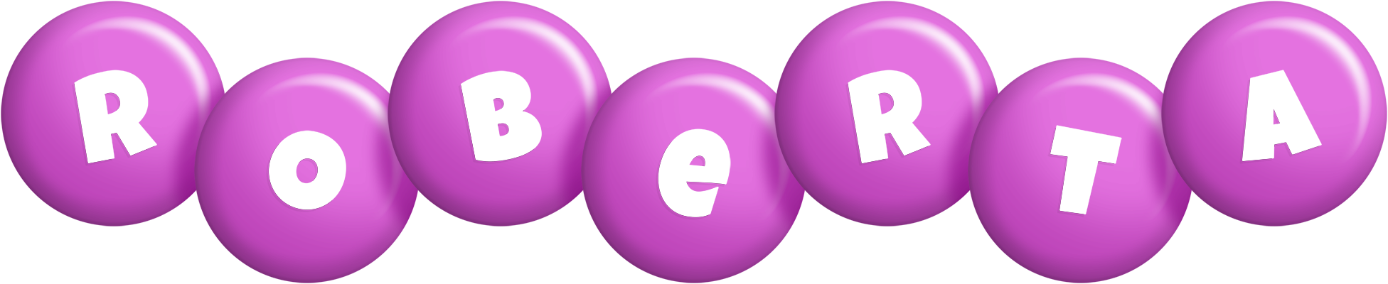 Roberta candy-purple logo