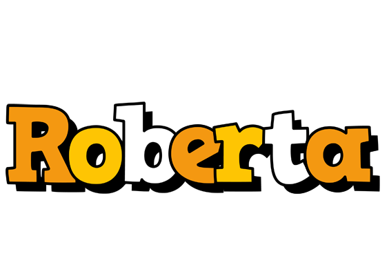 Roberta cartoon logo