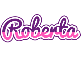 Roberta cheerful logo