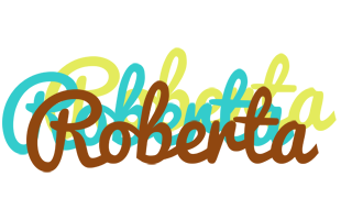 Roberta cupcake logo