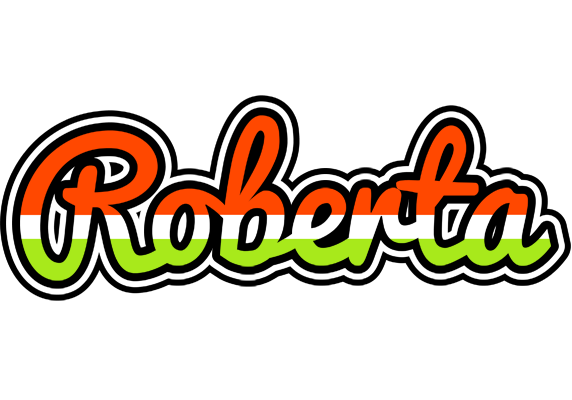 Roberta exotic logo