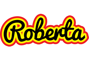 Roberta flaming logo