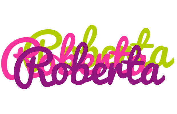 Roberta flowers logo