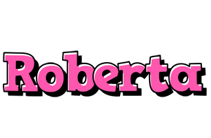 Roberta girlish logo