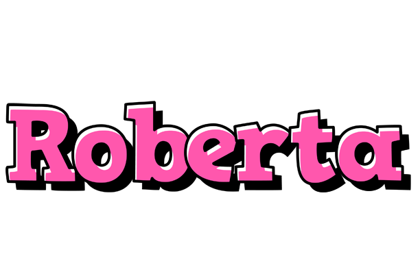 Roberta girlish logo