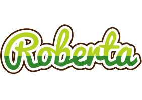 Roberta golfing logo