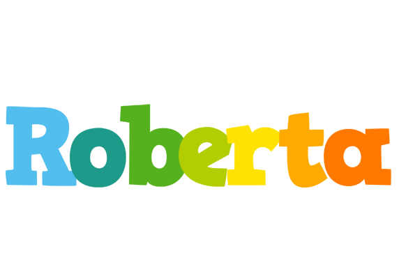 Roberta rainbows logo