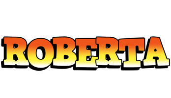 Roberta sunset logo