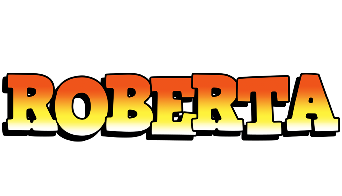 Roberta sunset logo