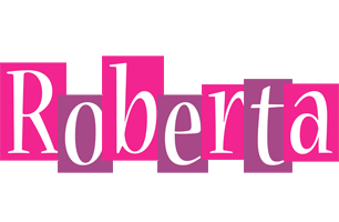 Roberta whine logo
