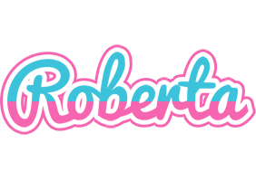 Roberta woman logo