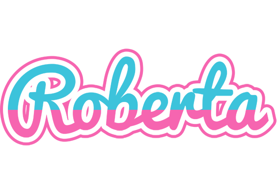 Roberta woman logo
