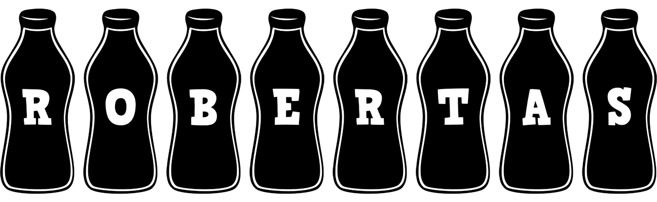 Robertas bottle logo