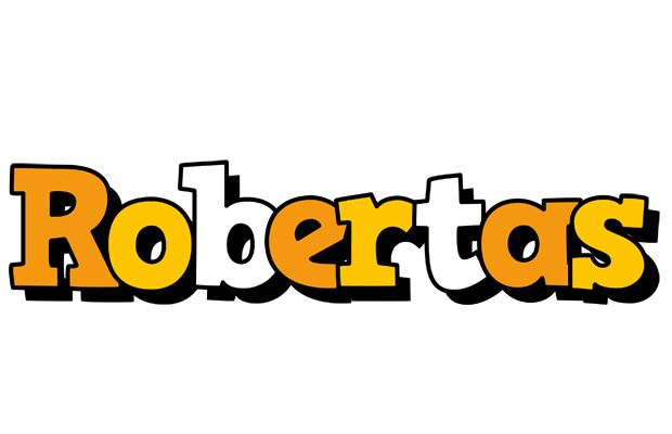 Robertas cartoon logo
