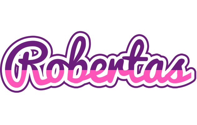 Robertas cheerful logo